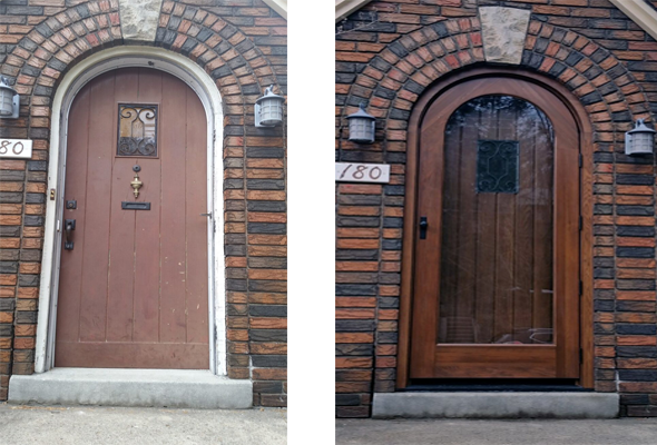 Round-Top Door